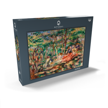 Picnic (Le Déjeuner sur l'herbe) (1893) by Pierre-Auguste Renoir 1000 Puzzle Schachtel Ansicht2