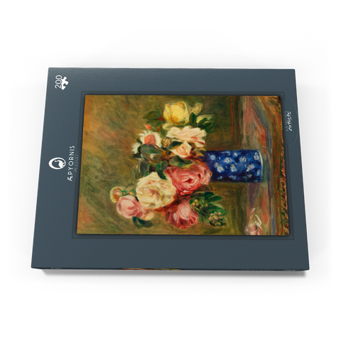 Bouquet of Roses (Le Bouquet de roses) (1882) by Pierre-Auguste Renoir 200 Puzzle Schachtel Ansicht3