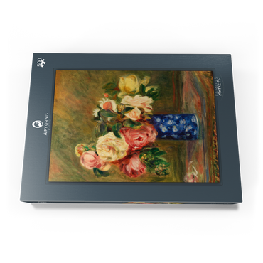 Bouquet of Roses (Le Bouquet de roses) (1882) by Pierre-Auguste Renoir 500 Puzzle Schachtel Ansicht3