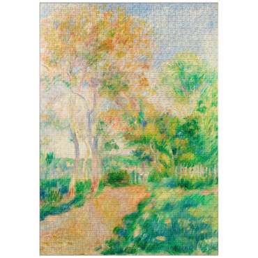puzzleplate Autumn Landscape (Paysage d'automne) (1884) by Pierre-Auguste Renoir 1000 Puzzle