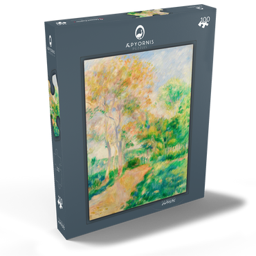 Autumn Landscape (Paysage d'automne) (1884) by Pierre-Auguste Renoir 100 Puzzle Schachtel Ansicht2