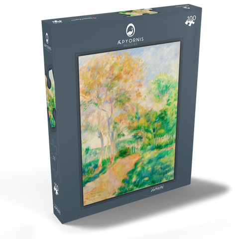 Autumn Landscape (Paysage d'automne) (1884) by Pierre-Auguste Renoir 100 Puzzle Schachtel Ansicht2