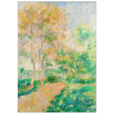 puzzleplate Autumn Landscape (Paysage d'automne) (1884) by Pierre-Auguste Renoir 100 Puzzle