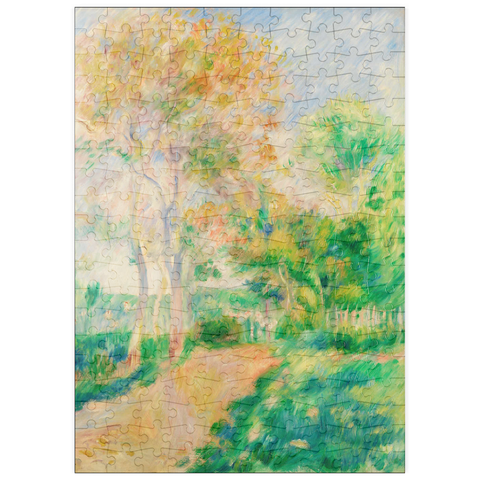 puzzleplate Autumn Landscape (Paysage d'automne) (1884) by Pierre-Auguste Renoir 200 Puzzle