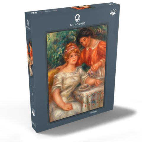 Tea Time (1911) by Pierre-Auguste Renoir 100 Puzzle Schachtel Ansicht2