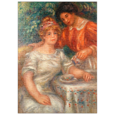 puzzleplate Tea Time (1911) by Pierre-Auguste Renoir 200 Puzzle