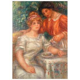 Darstellung des Puzzle Motivs Tea Time (1911) by Pierre-Auguste Renoir - Puzzleteile: 500