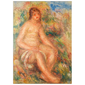 Darstellung des Puzzle-Motivs Bather (Baigneuse) (1918) by Pierre-Auguste Renoir – Puzzleteile: 200