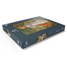 Alternative Darstellung des Puzzle-Motivs Promenade (La Promenade) (1906) by Pierre-Auguste Renoir – Puzzleteile: 200