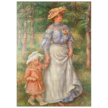 puzzleplate Promenade (La Promenade) (1906) by Pierre-Auguste Renoir 200 Puzzle