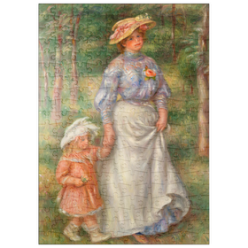 Darstellung des Puzzle Motivs Promenade (La Promenade) (1906) by Pierre-Auguste Renoir - Puzzleteile: 200