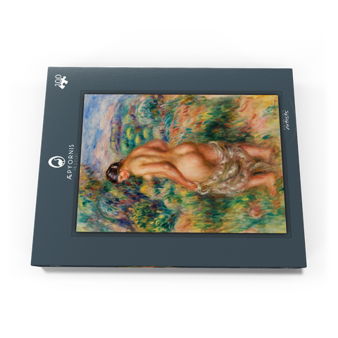 Standing Bather (Baigneuse debout) (1910) by Pierre-Auguste Renoir 100 Puzzle Schachtel Ansicht3