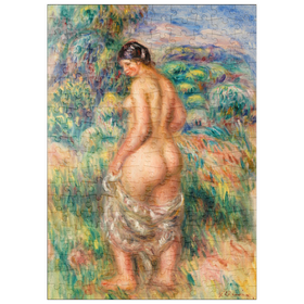 Darstellung des Puzzle-Motivs Standing Bather (Baigneuse debout) (1910) by Pierre-Auguste Renoir – Puzzleteile: 200