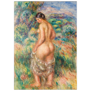 puzzleplate Standing Bather (Baigneuse debout) (1910) by Pierre-Auguste Renoir 200 Puzzle