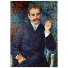 Darstellung des Puzzle-Motivs Albert Cahen d'Anvers (1881) by Pierre-Auguste Renoir – Puzzleteile: 1000