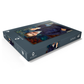Darstellung des Puzzle Motivs Albert Cahen d'Anvers (1881) by Pierre-Auguste Renoir - Puzzleteile: 100