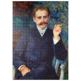Darstellung des Puzzle-Motivs Albert Cahen d'Anvers (1881) by Pierre-Auguste Renoir – Puzzleteile: 500