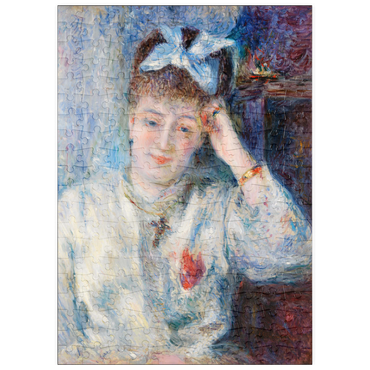 puzzleplate Portrait of Mademoiselle Marie Murer (Portrait de Mademoiselle Marie Murer) (1877) by Pierre-Auguste Renoir 200 Puzzle