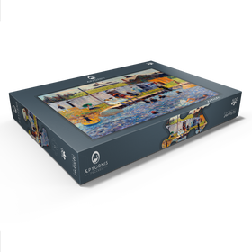 Darstellung des Puzzle Motivs The Bathing Hour, Chester, Nova Scotia (1910) by William James Glackens - Puzzleteile: 500