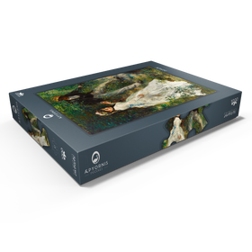 Darstellung des Puzzle Motivs La Promenade (1870) by Pierre-Auguste Renoir - Puzzleteile: 1000
