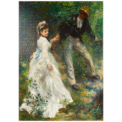 puzzleplate La Promenade (1870) by Pierre-Auguste Renoir 1000 Puzzle