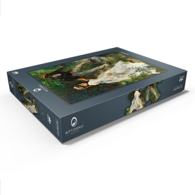 Darstellung des Puzzle Motivs La Promenade (1870) by Pierre-Auguste Renoir - Puzzleteile: 500