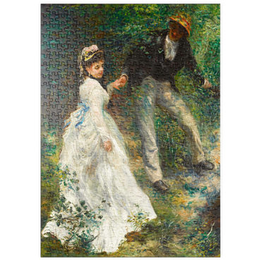 puzzleplate La Promenade (1870) by Pierre-Auguste Renoir 500 Puzzle