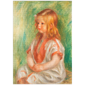 Darstellung des Puzzle-Motivs Claude Renoir (1904) by Pierre-Auguste Renoir – Puzzleteile: 1000