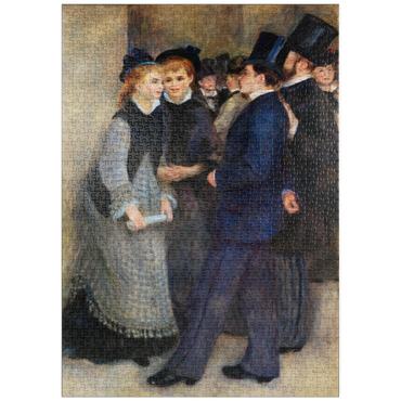 puzzleplate Leaving the Conservatory (La Sortie du conservatoire) (1876–1877) by Pierre-Auguste Renoir 1000 Puzzle