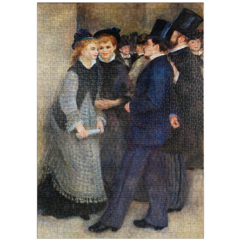 puzzleplate Leaving the Conservatory (La Sortie du conservatoire) (1876–1877) by Pierre-Auguste Renoir 1000 Puzzle