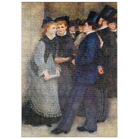 puzzleplate Leaving the Conservatory (La Sortie du conservatoire) (1876–1877) by Pierre-Auguste Renoir 200 Puzzle