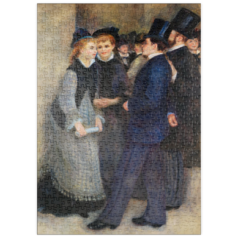puzzleplate Leaving the Conservatory (La Sortie du conservatoire) (1876–1877) by Pierre-Auguste Renoir 500 Puzzle