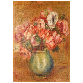 Darstellung des Puzzle-Motivs Anemones (Anémones) (1907) by Pierre-Auguste Renoir – Puzzleteile: 500