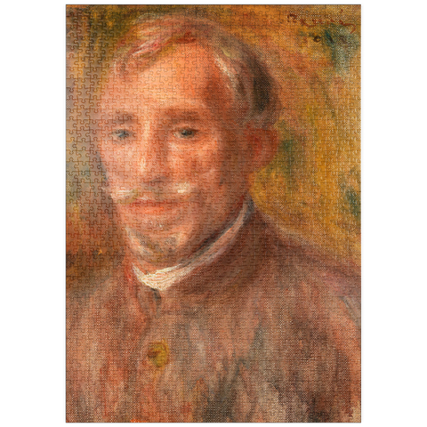 puzzleplate Portrait of Félix Hippolyte-Lucas (1918) by Pierre-Auguste Renoir 1000 Puzzle