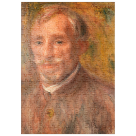 Darstellung des Puzzle-Motivs Portrait of Félix Hippolyte-Lucas (1918) by Pierre-Auguste Renoir – Puzzleteile: 200