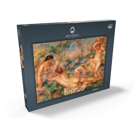 Bathers (Baigneuses) (1918) by Pierre-Auguste Renoir 100 Puzzle Schachtel Ansicht2