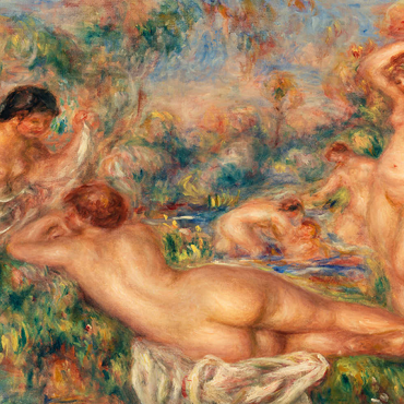 Bathers (Baigneuses) (1918) by Pierre-Auguste Renoir 100 Puzzle 3D Modell