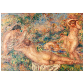Darstellung des Puzzle-Motivs Bathers (Baigneuses) (1918) by Pierre-Auguste Renoir – Puzzleteile: 200