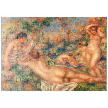 puzzleplate Bathers (Baigneuses) (1918) by Pierre-Auguste Renoir 200 Puzzle