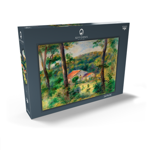 Environs of Briey (Environs de Briey) (1899) by Pierre-Auguste Renoir 1000 Puzzle Schachtel Ansicht2