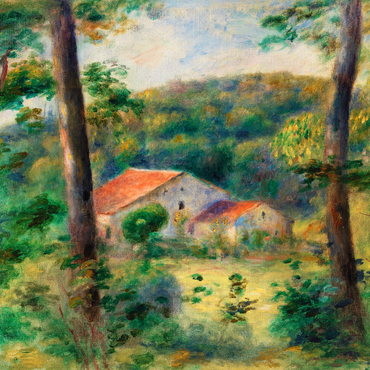 Environs of Briey (Environs de Briey) (1899) by Pierre-Auguste Renoir 1000 Puzzle 3D Modell