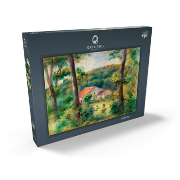 Environs of Briey (Environs de Briey) (1899) by Pierre-Auguste Renoir 200 Puzzle Schachtel Ansicht2