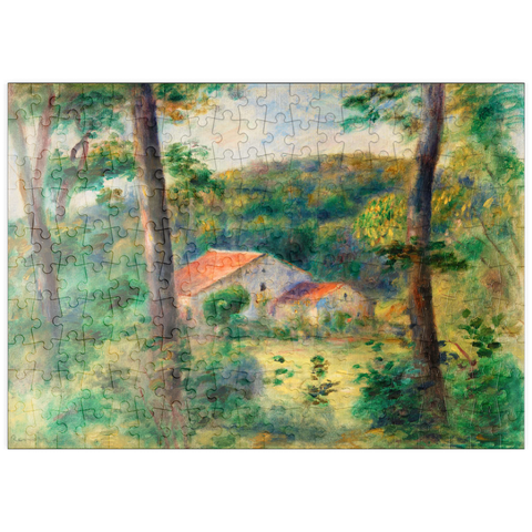 puzzleplate Environs of Briey (Environs de Briey) (1899) by Pierre-Auguste Renoir 200 Puzzle