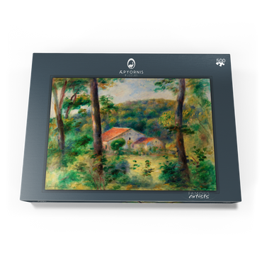 Environs of Briey (Environs de Briey) (1899) by Pierre-Auguste Renoir 500 Puzzle Schachtel Ansicht3