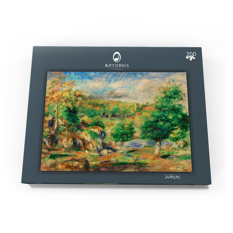 Chestnut Trees, Pont-Aven (Châtaigniers, Pont–Aven) (1892) by Pierre-Auguste Renoir 200 Puzzle Schachtel Ansicht3