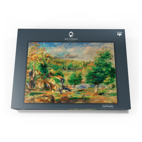 Chestnut Trees, Pont-Aven (Châtaigniers, Pont–Aven) (1892) by Pierre-Auguste Renoir 500 Puzzle Schachtel Ansicht3