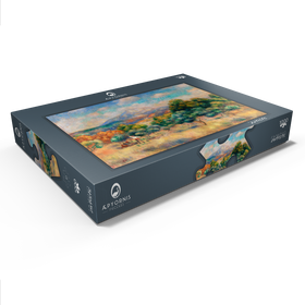 Alternative Darstellung des Puzzle-Motivs Mount of Sainte-Victoire (1888-1889) by Pierre-Auguste Renoir – Puzzleteile: 1000