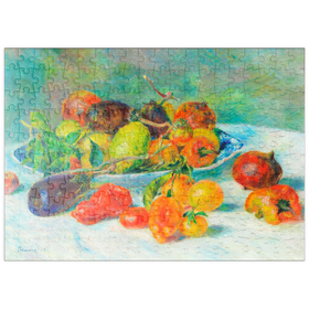 Darstellung des Puzzle Motivs Fruits of the Midi (1881) by Pierre-Auguste Renoir - Puzzleteile: 200