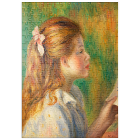 Darstellung des Puzzle-Motivs Reading (La Lecture) (1892) by Pierre-Auguste Renoir – Puzzleteile: 200