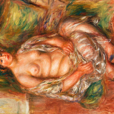 Seated Odalisque (Odalisque assise) (1918) by Pierre-Auguste Renoir 1000 Puzzle 3D Modell